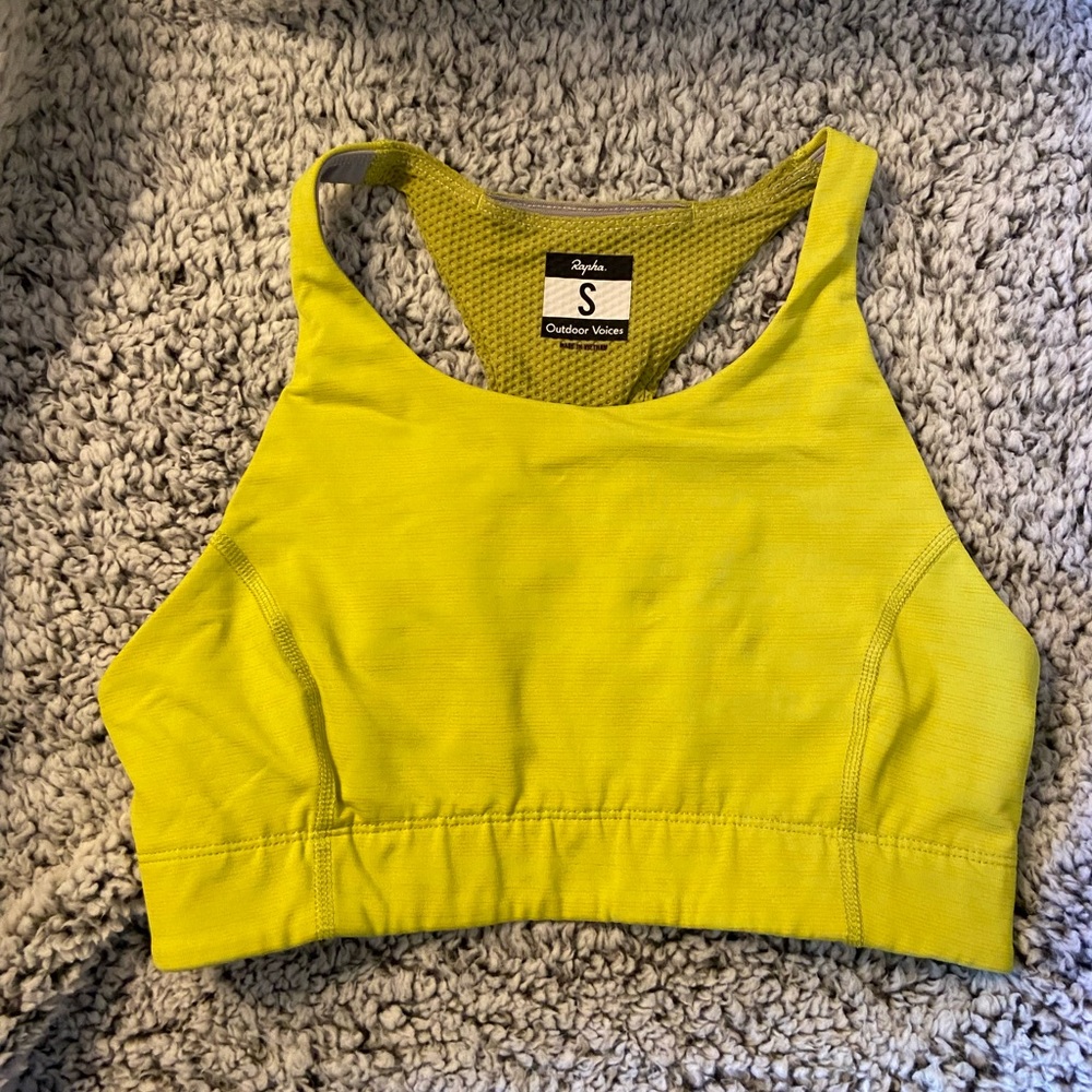 Outdoor Voices x Rapha high neck bra